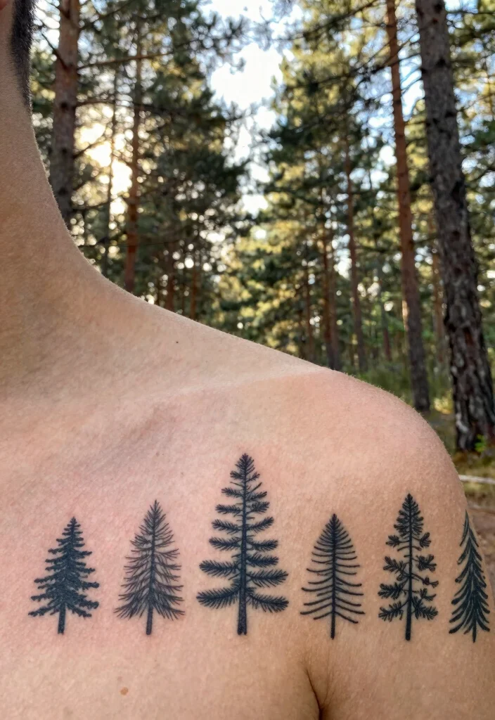 10 Small Pine Tree Tattoo Ideas Minimal And Meaningful Conclusion 0