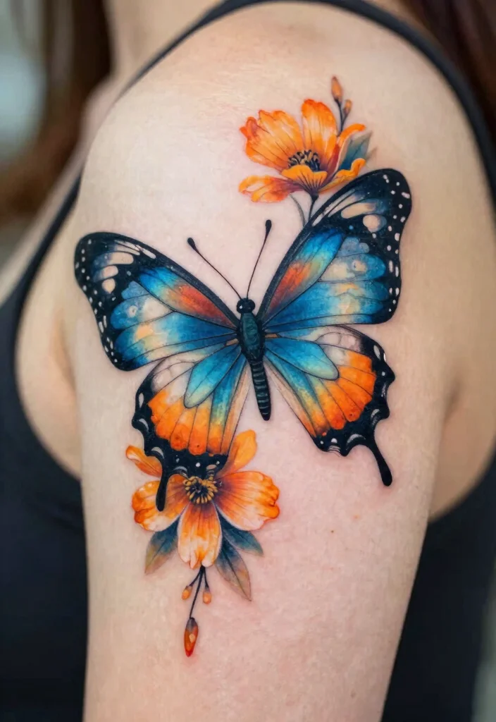 12 Butterfly Tattoo Meaning Ideas for Women: Symbolic and Deep 1 12 Butterfly Tattoo Meaning Ideas for Women Symbolic and Deep 1. Transformation and New Beginnings 0