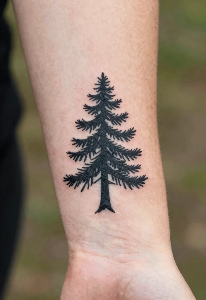 12 Fine Line Pine Tree Tattoo Ideas Minimal And Nature Inspired 1 12 Fine Line Pine Tree Tattoo Ideas Minimal And Nature Inspired 1. Simple Pine Tree Silhouette 0