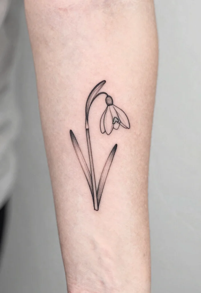 12 January and February Birth Flower Tattoo Ideas Symbolic 45 12 January and February Birth Flower Tattoo Ideas Symbolic 5. Simple Line Art Flower 0