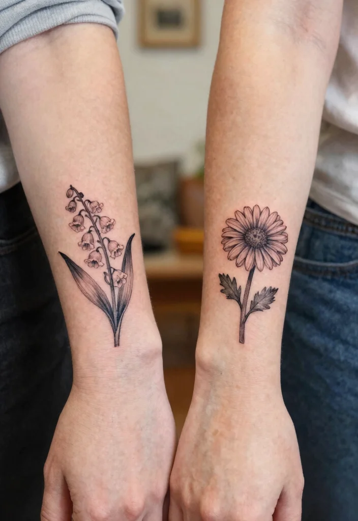 12 July and September Birth Flower Tattoo Ideas: Elegant Symbols 91 12 July and September Birth Flower Tattoo Ideas Elegant Symbols 9. Symbolic Placement 0