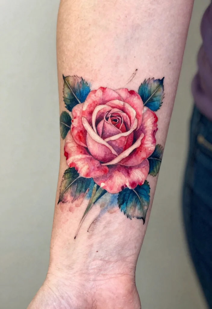 12 Rose Wrist Tattoo Ideas for Women: Elegant and Timeless 12 12 Rose Wrist Tattoo Ideas for Women Elegant and Timeless 2. Watercolor Roses 0
