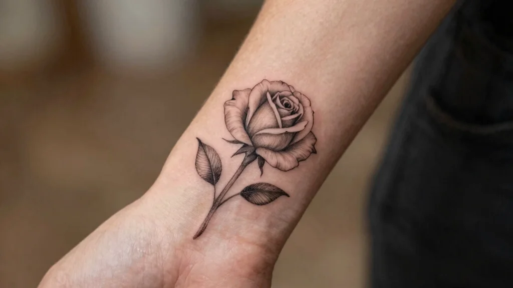 12 Rose Wrist Tattoo Ideas for Women: Elegant and Timeless