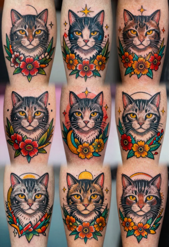 14 American Traditional Cat Tattoo Ideas Bold and Classic 159 14 American Traditional Cat Tattoo Ideas Bold and Classic Conclusion 0