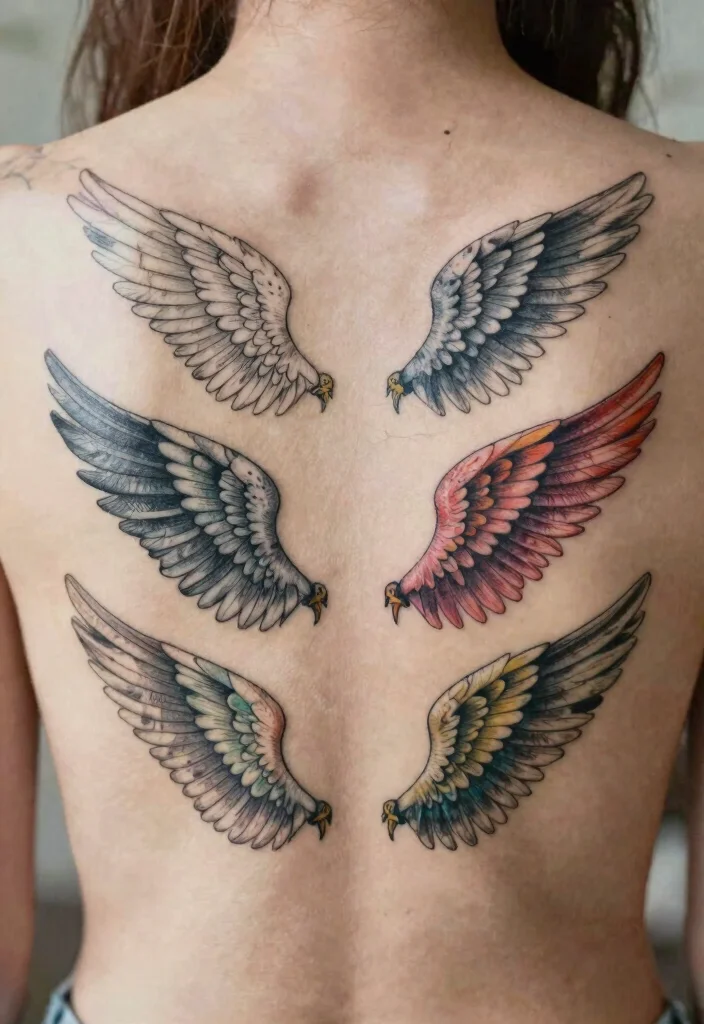 14 Angel Wings Tattoo Ideas on the Back Powerful and Symbolic Conclusion 0