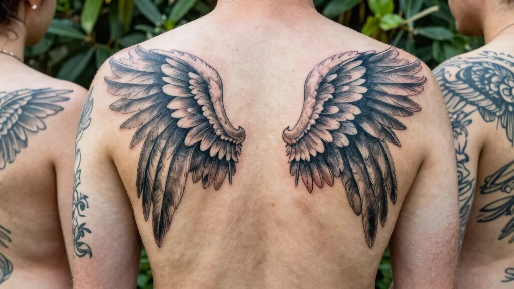 14 Angel Wings Tattoo Ideas on the Back: Powerful and Symbolic
