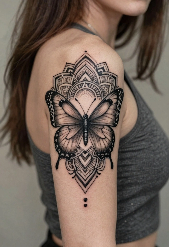 14 Butterfly Forearm Tattoo Ideas for Women: Elegant and Flowing 91 14 Butterfly Forearm Tattoo Ideas for Women Elegant and Flowing 9. Mandala Butterfly Tattoo 0