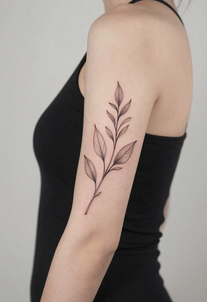 14 Creative Wrist Tattoo Cover Up Ideas for Women 100 14 Creative Wrist Tattoo Cover Up Ideas for Women 10. Minimalist Botanical Art 0