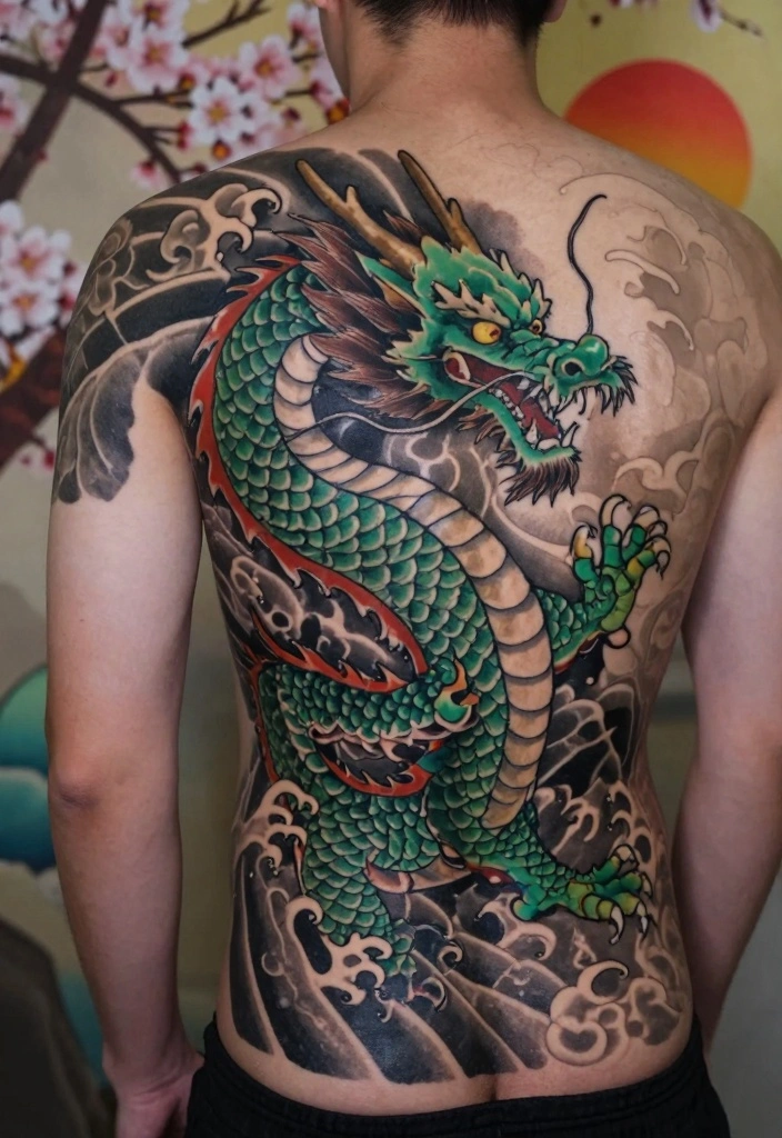 14 Irezumi Dragon Tattoo Ideas: Power, Strength, and Myth 1 14 Irezumi Dragon Tattoo Ideas Power Strength and Myth 1. Traditional Japanese Dragon 0