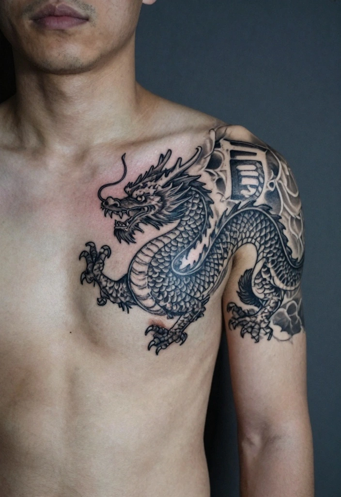 14 Irezumi Dragon Tattoo Ideas: Power, Strength, and Myth 144 14 Irezumi Dragon Tattoo Ideas Power Strength and Myth 14. The Dragon as a Guardian 0