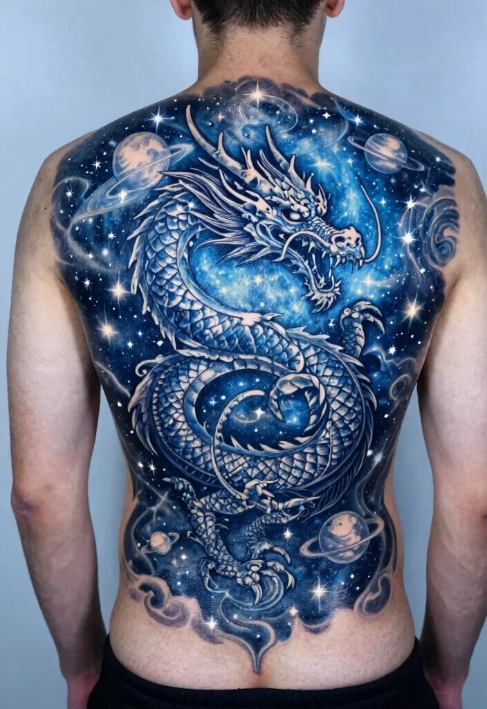 14 Irezumi Dragon Tattoo Ideas: Power, Strength, and Myth 78 14 Irezumi Dragon Tattoo Ideas Power Strength and Myth 8. Celestial Dragon 0