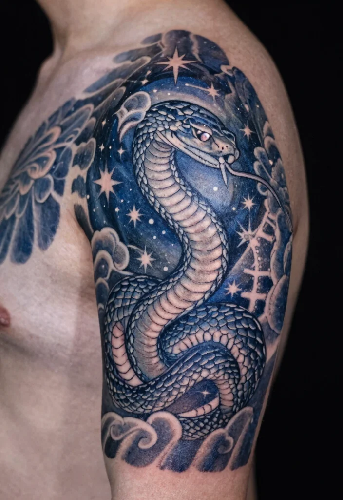 14 Irezumi Snake Tattoo Ideas With Deep Symbolic Meaning 56 14 Irezumi Snake Tattoo Ideas With Deep Symbolic Meaning 6. Connection to the Divine 0