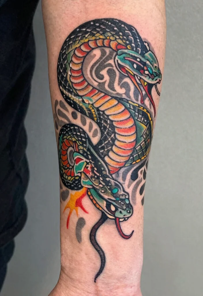 14 Irezumi Snake Tattoo Ideas With Deep Symbolic Meaning 78 14 Irezumi Snake Tattoo Ideas With Deep Symbolic Meaning 8. Embracing Change 0
