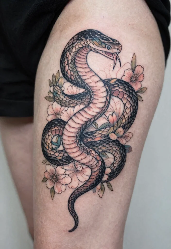 14 Irezumi Snake Tattoo Ideas With Deep Symbolic Meaning 89 14 Irezumi Snake Tattoo Ideas With Deep Symbolic Meaning 9. The Mystique of the Snake Goddess 0