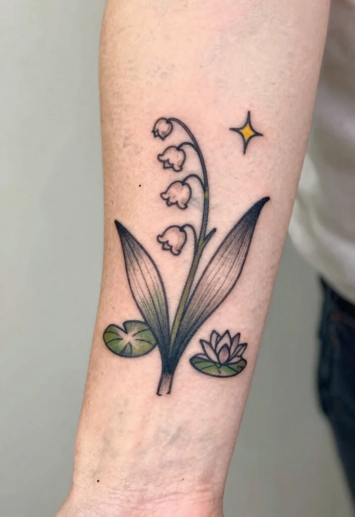 14 July Birth Flower Tattoo Ideas: Larkspur and Water Lilies 148 14 July Birth Flower Tattoo Ideas Larkspur and Water Lilies 14. Larkspur and Water Lily Doodle 0