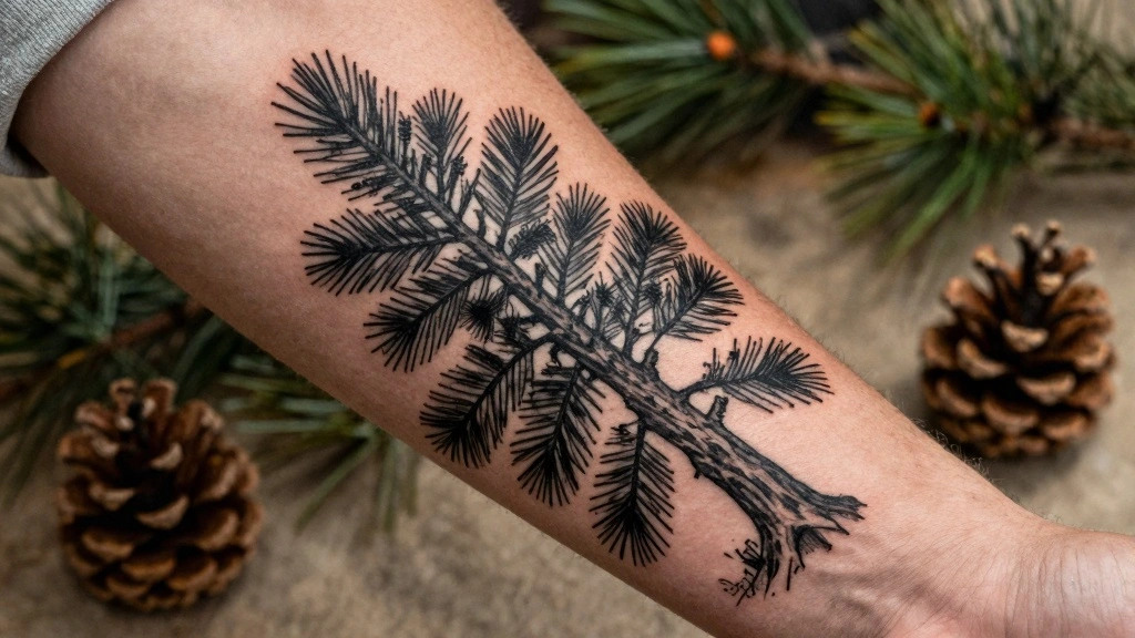 14 Pine Tree Tattoo Ideas for Men: Strong, Simple, and Symbolic