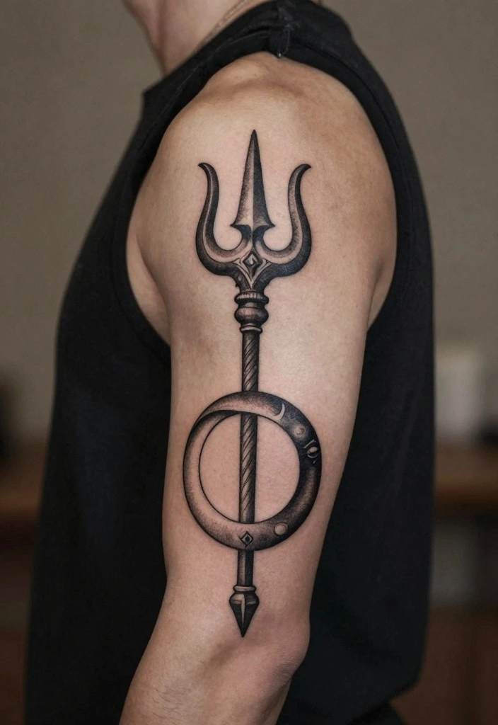 14 Shiva Arm Tattoo Design Ideas for Men: Spiritual and Powerful 102 14 Shiva Arm Tattoo Design Ideas for Men Spiritual and Powerful 10. Shiva Symbolism Tattoo 0