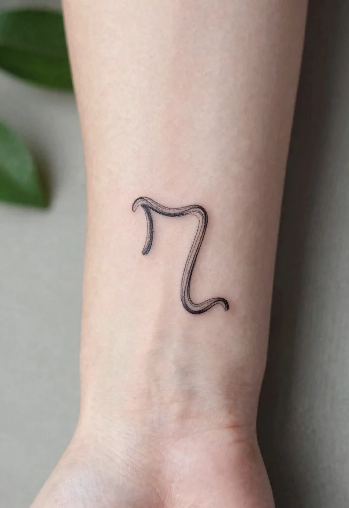 14 Star Sign Tattoo Ideas Based on Zodiac Meaning 13. Zodiac Symbol Tattoos Minimalist Approach 0