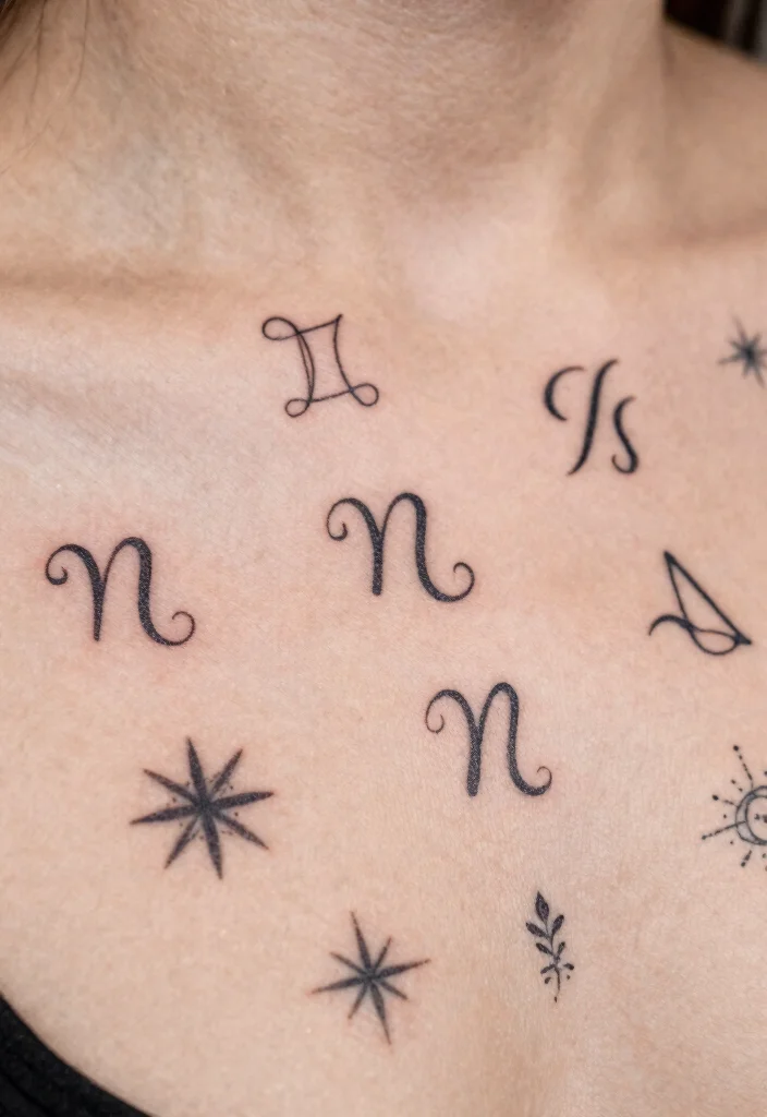 14 Star Sign Tattoo Ideas Based on Zodiac Meaning Conclusion 0