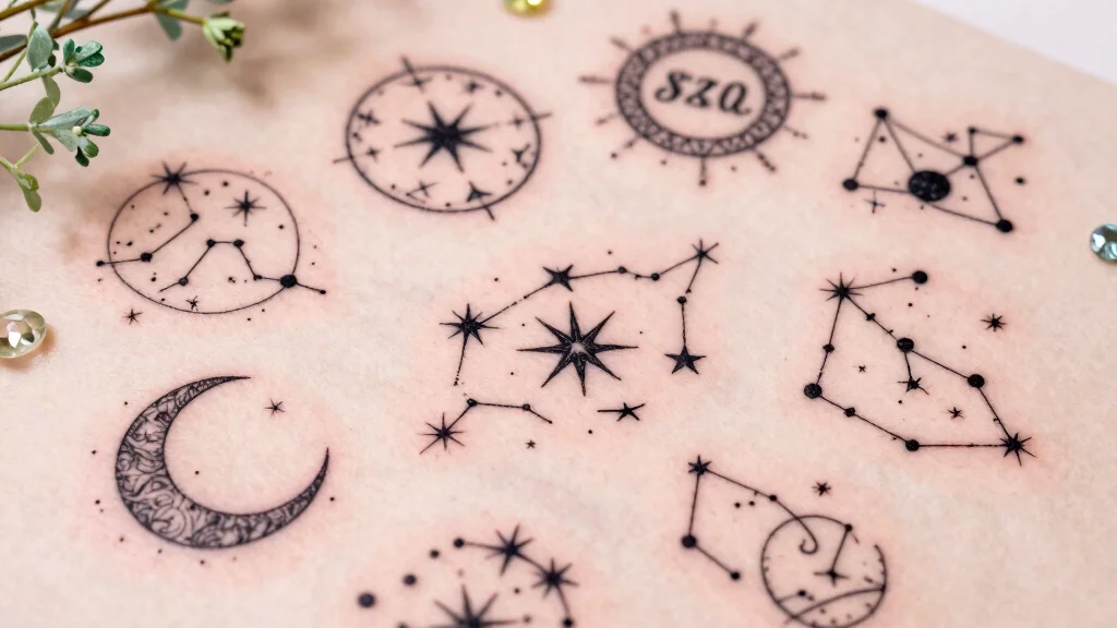 14 Star Sign Tattoo Ideas Based on Zodiac Meaning
