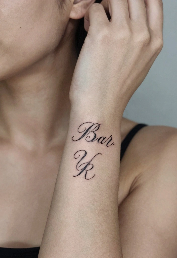15 Elegant Wrist Band Tattoo Ideas for Women With Meaning 120 15 Elegant Wrist Band Tattoo Ideas for Women With Meaning 12. Personalized Initials 0
