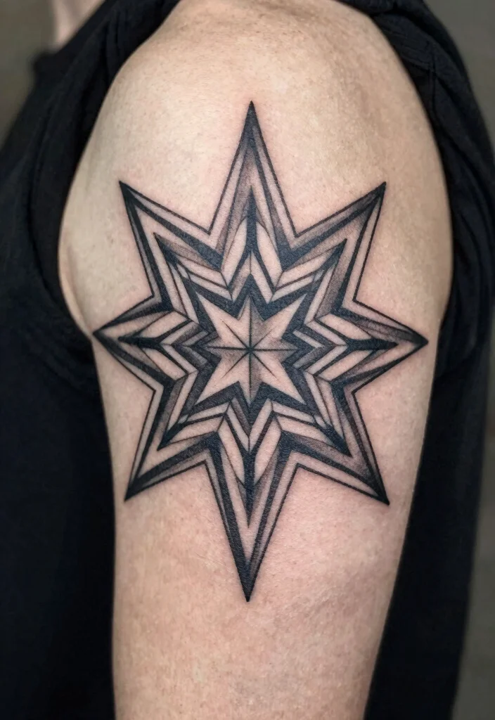 15 Small Star Tattoo Ideas Simple Cute And Timeless 111 15 Small Star Tattoo Ideas Simple Cute And Timeless 11. Geometric Star Tattoos 0
