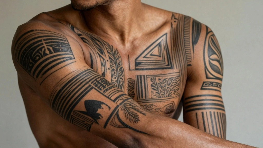 15 Upper Arm Half Sleeve Tattoo Ideas for Men Bold and Clean