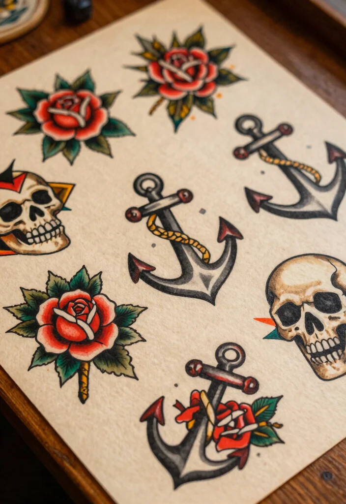 16 Black and White Traditional Tattoo Flash Ideas Classic Style 181 16 Black and White Traditional Tattoo Flash Ideas Classic Style Conclusion 0