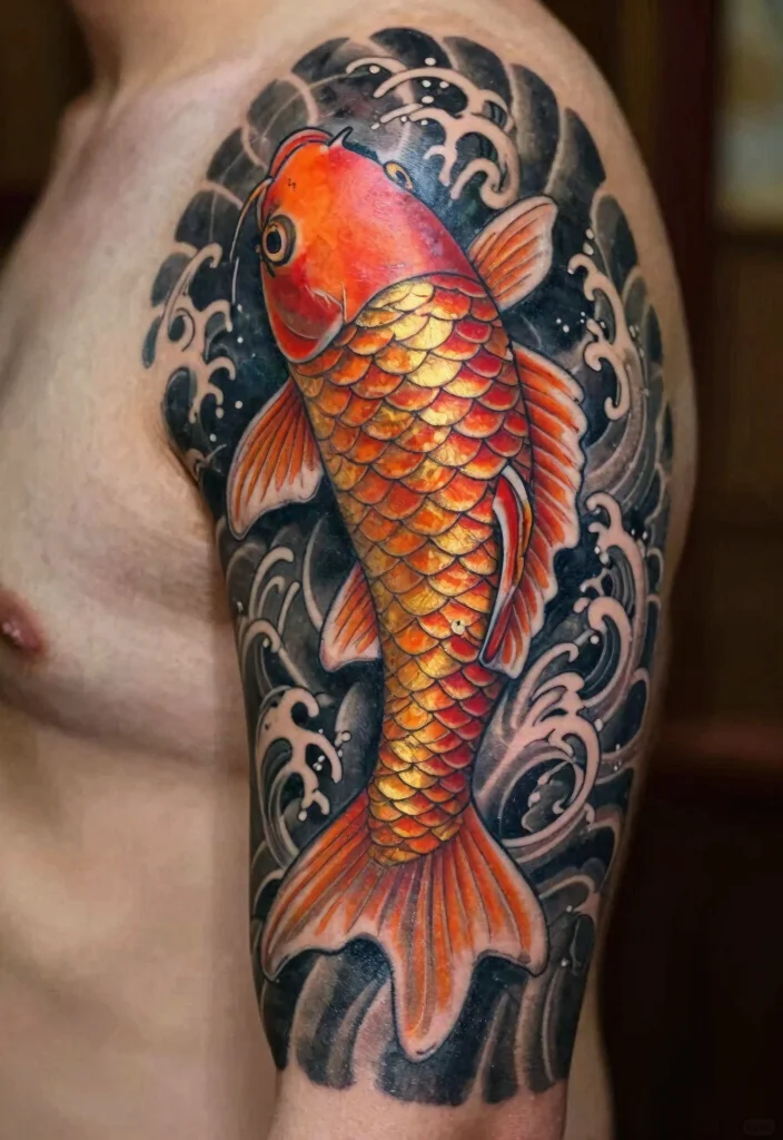 16 Irezumi Sleeve Tattoo Ideas Bold Traditional Japanese Art 1 16 Irezumi Sleeve Tattoo Ideas Bold Traditional Japanese Art 1. The Majestic Koi Fish 0