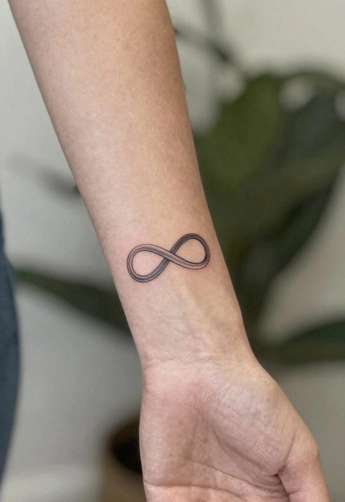 16 Small Wrist Tattoo Ideas for Women Minimal and Stylish 8. Infinity Symbol 0