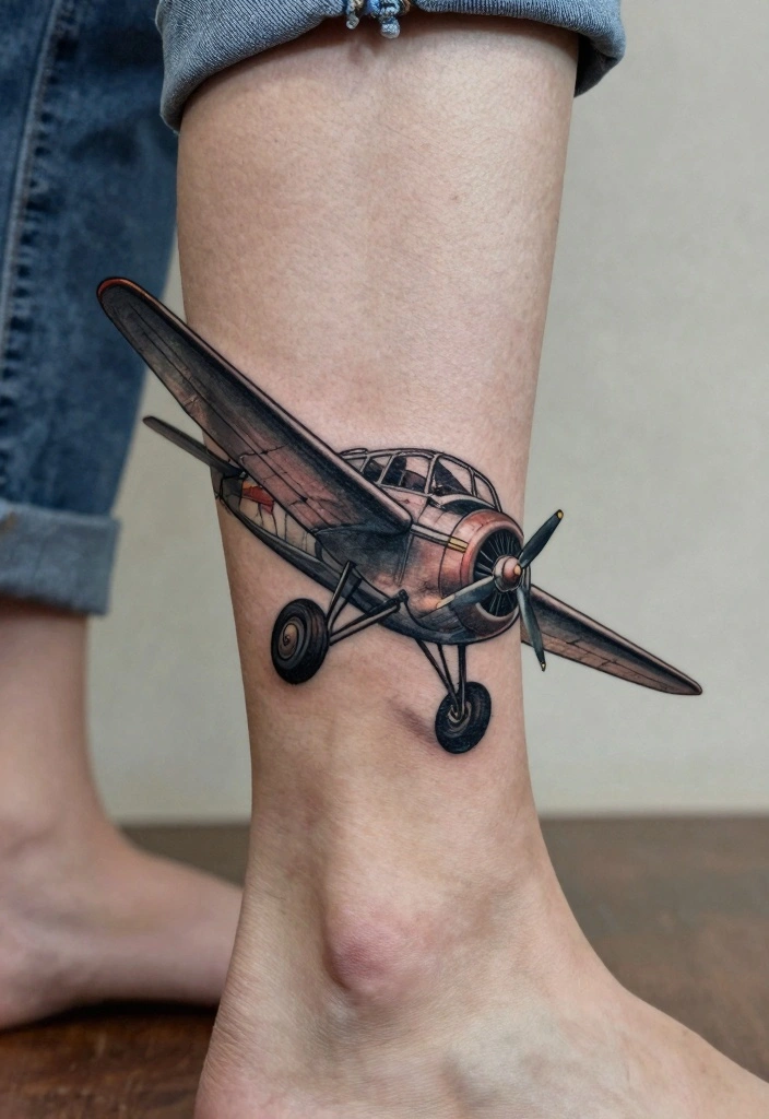 18 American Traditional Tattoo Flash Ideas Bold and Timeless 181 18 American Traditional Tattoo Flash Ideas Bold and Timeless 17. Vintage Airplane 0