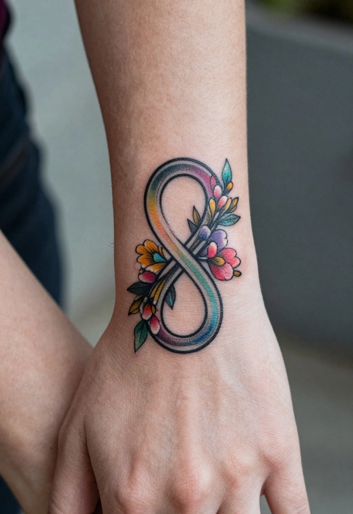 18 American Traditional Tattoo Flash Ideas Bold and Timeless 192 18 American Traditional Tattoo Flash Ideas Bold and Timeless 18. Infinity Symbol with Floral Elements 0