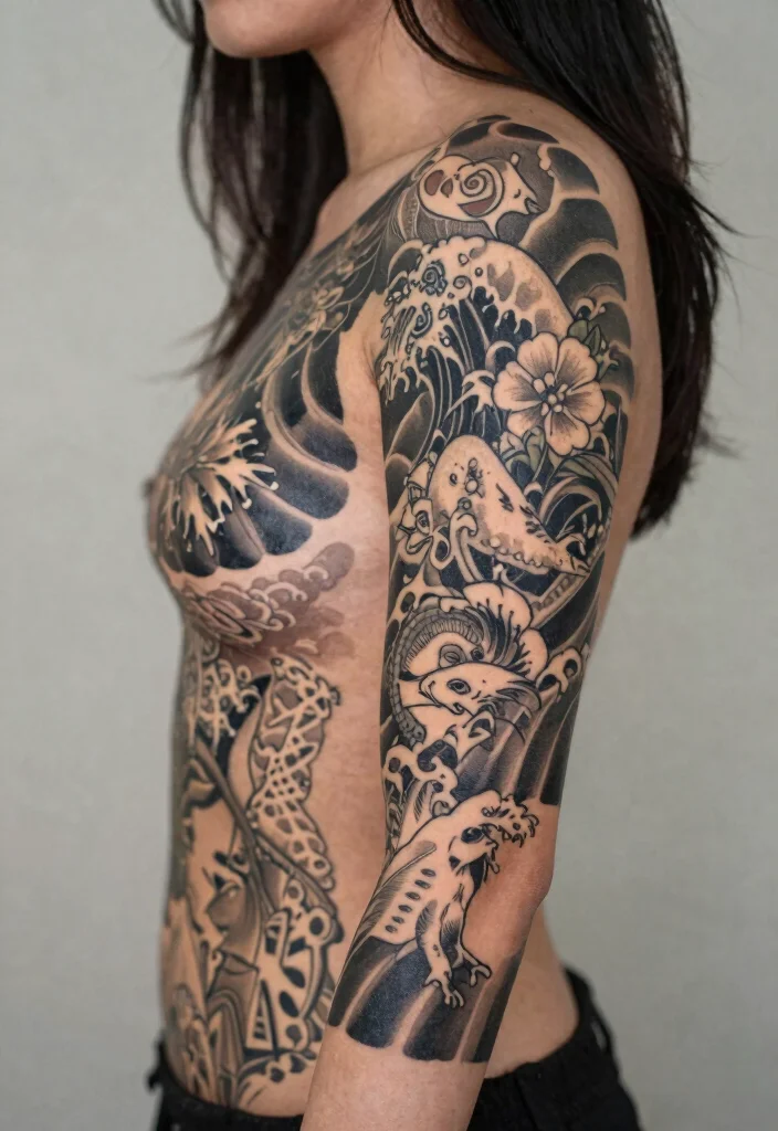 18 Irezumi Tattoo Ideas: Traditional Japanese Style Inspiration 188 18 Irezumi Tattoo Ideas Traditional Japanese Style Inspiration 18. Traditional Symbols and Their Meanings 0