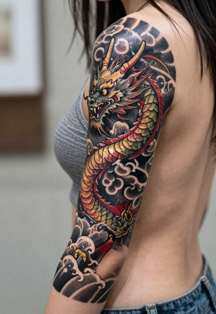18 Irezumi Tattoo Ideas: Traditional Japanese Style Inspiration 12 18 Irezumi Tattoo Ideas Traditional Japanese Style Inspiration 2. Enigmatic Dragons 0