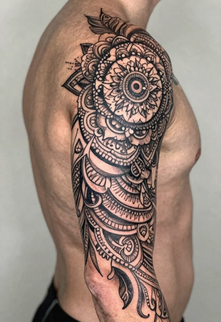 18 Mandala Tattoo Design Ideas From Simple to Detailed 45 18 Mandala Tattoo Design Ideas From Simple to Detailed 5. Full Body Mandala Tattoos 0