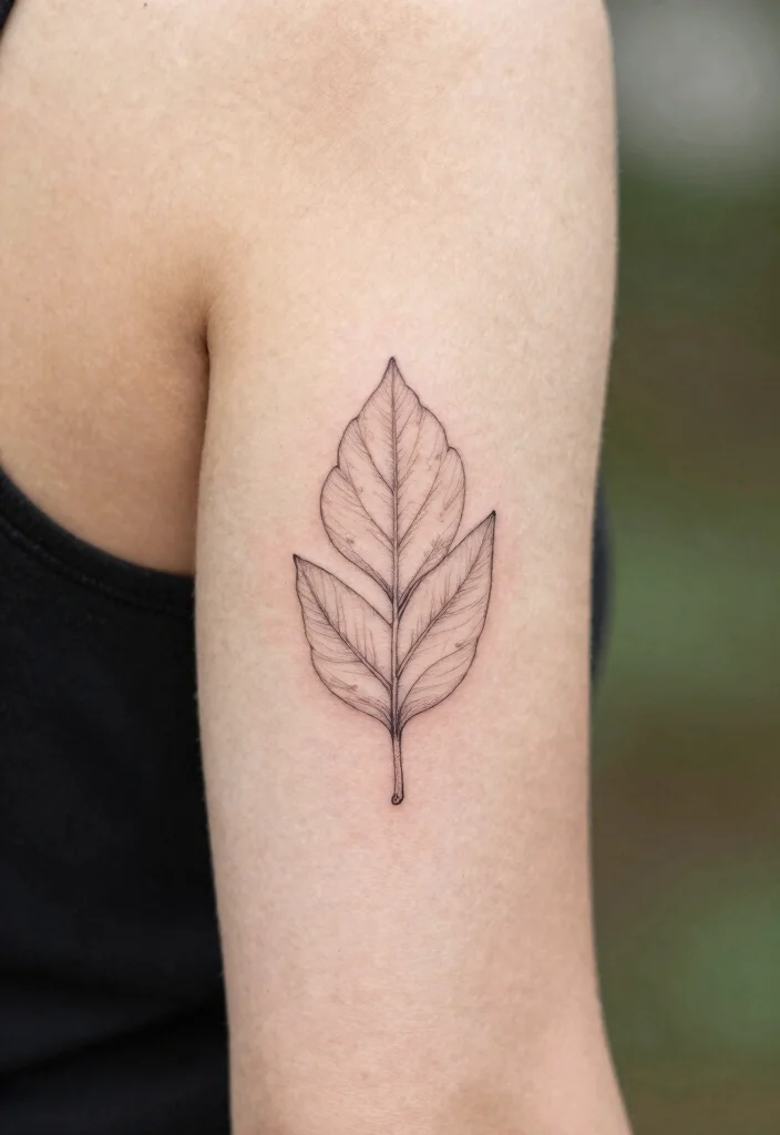 10 Back of Elbow Tattoo Ideas Small and Creative 8. Nature Inspired Elements 0