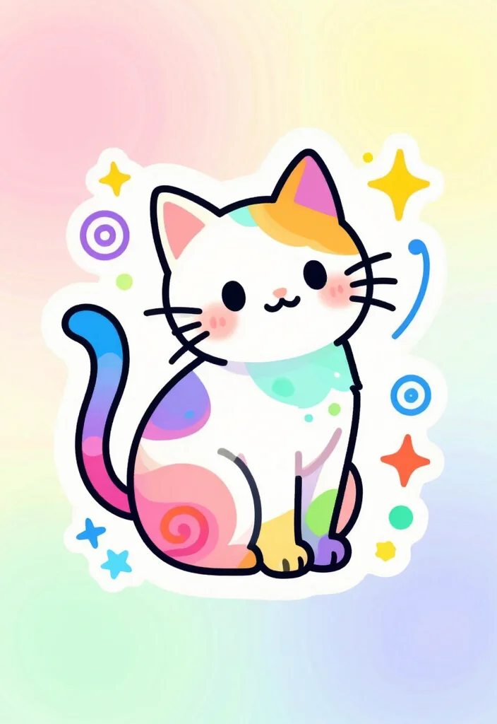 10 Dead Cat Tattoo Ideas Dark and Artistic 9. Spirit Cat with Whimsical Elements 0