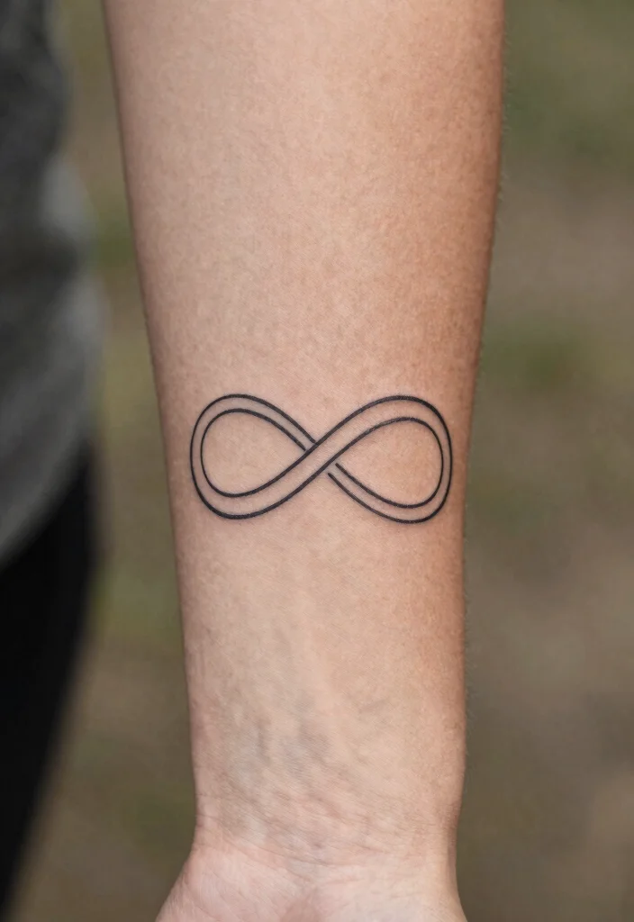 10 Love Yourz Arm Tattoo Ideas Meaningful and Personal 3. Infinity Symbol 0