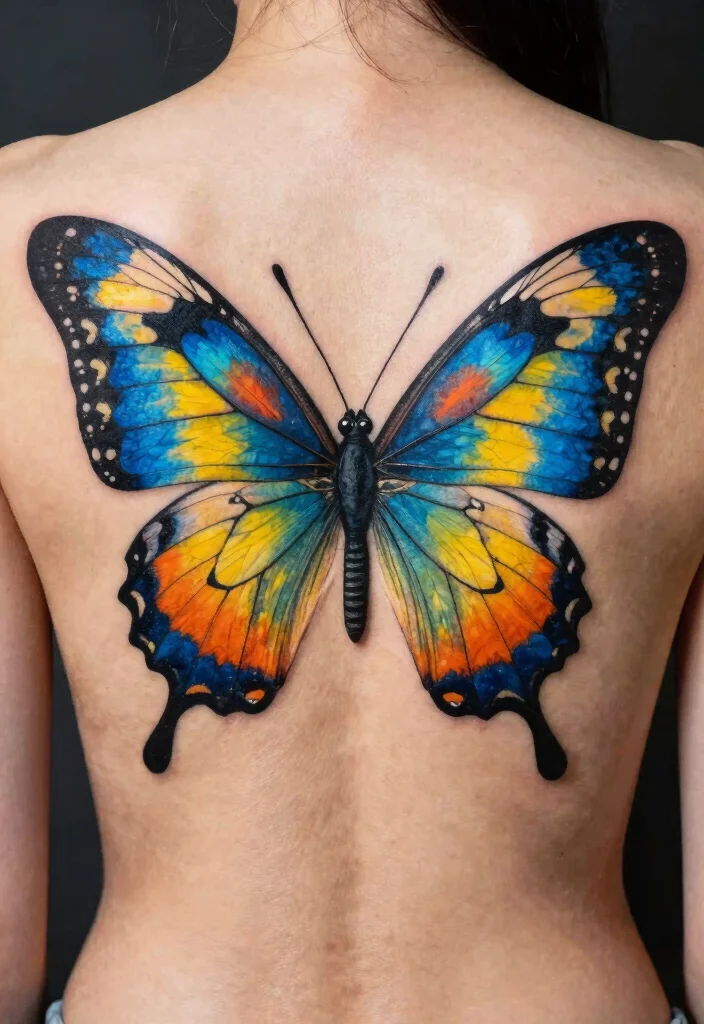 12 Butterfly and Bee Tattoo Ideas Nature Inspired 5. Winged Wonders 0