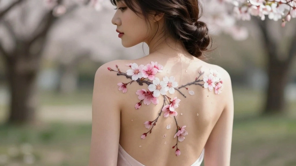 12 Cherry Blossom Back Tattoo Ideas Elegant and Timeless
