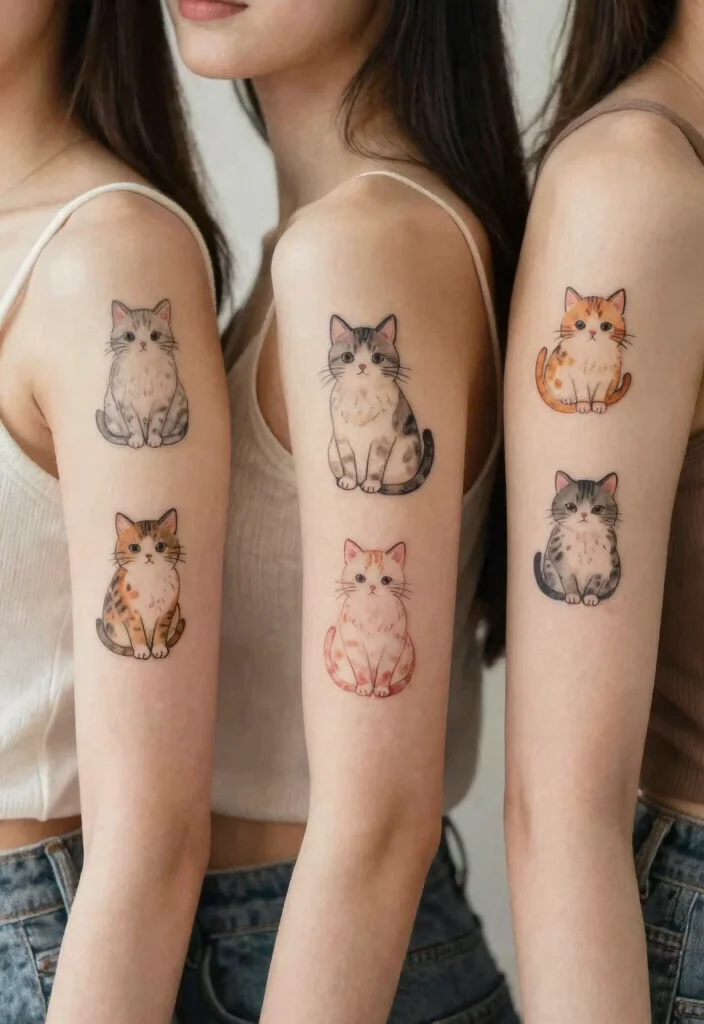 12 Dainty Cat Tattoo Ideas Soft and Feminine Conclusion 0