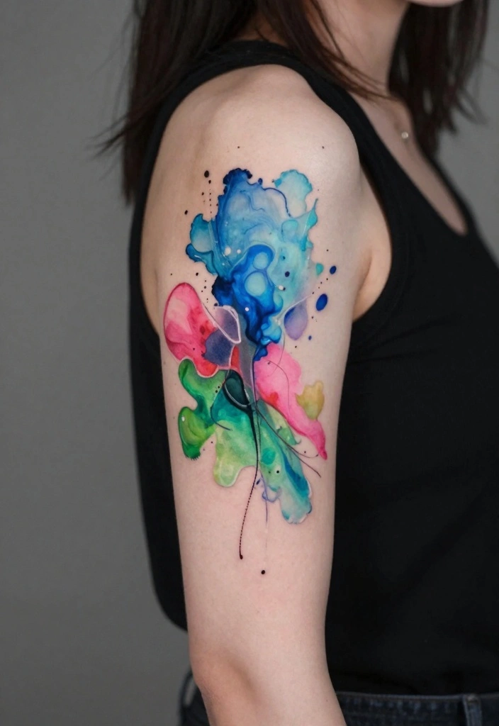 12 Inside Arm Tattoo Ideas for Women Subtle and Chic 10. Abstract Designs 0