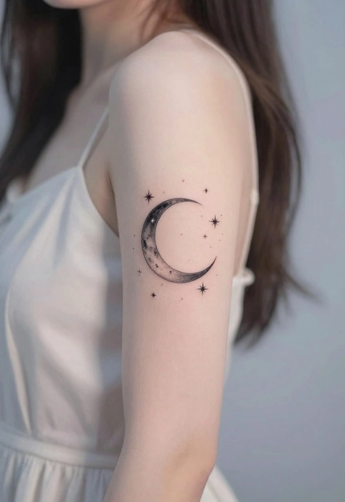 12 Inside Arm Tattoo Ideas for Women Subtle and Chic 7. Celestial Designs 0