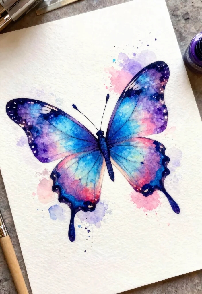14 Butterfly Tattoo Drawing Ideas Artistic Inspiration 3. Watercolor Butterfly Tattoos 0