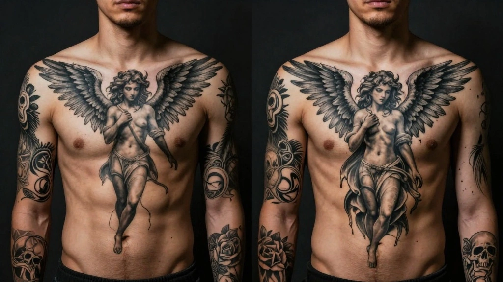 14 Fallen Angel Tattoo Ideas for Men: Dark and Symbolic