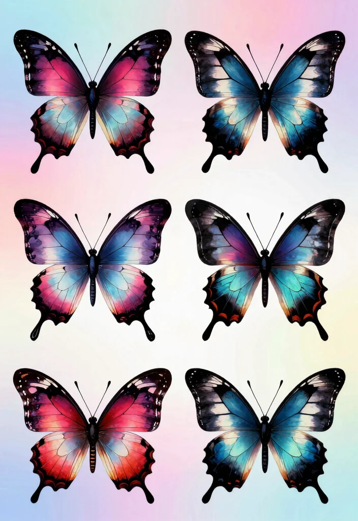 14 Gothic Butterfly Tattoo Design Ideas Dark and Elegant 10. Abstract and Surreal Butterflies 0