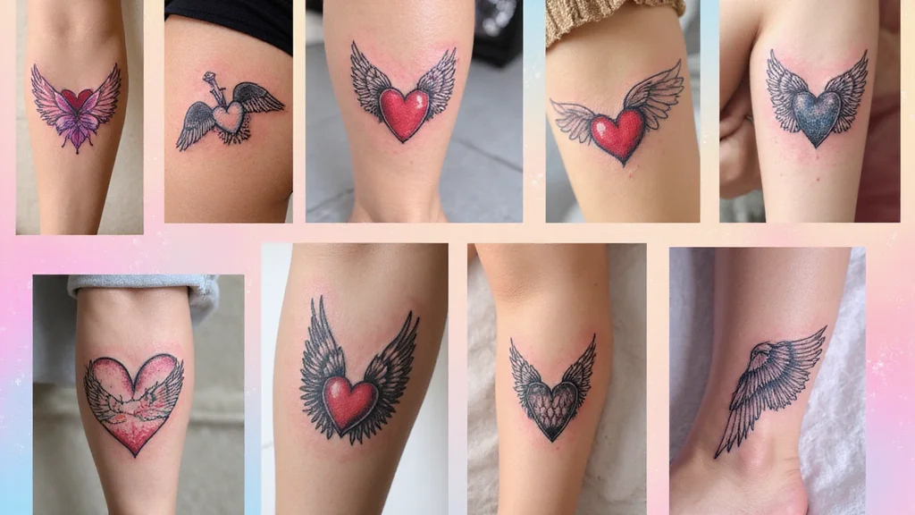 14 Heart With Angel Wings Tattoo Ideas Symbolic and Timeless