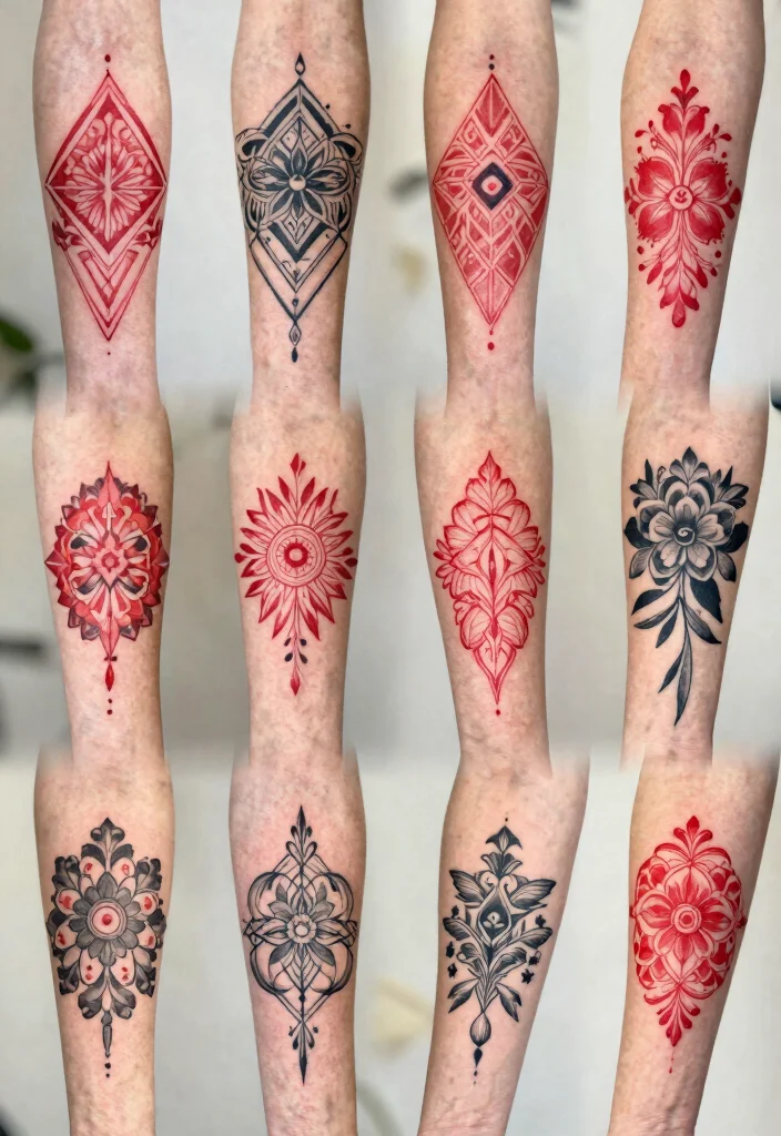 14 Red and Black Arm Tattoo Ideas Bold Contrast Conclusion 0