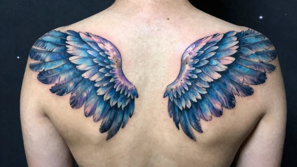 14 Wings Tattoo Ideas on the Back: Powerful and Symbolic