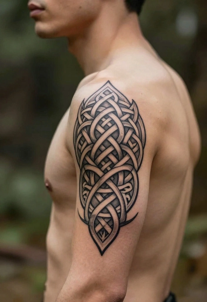 16 Arm Tattoo Ideas for Men From Minimal to Bold 13. Celtic Knots 0